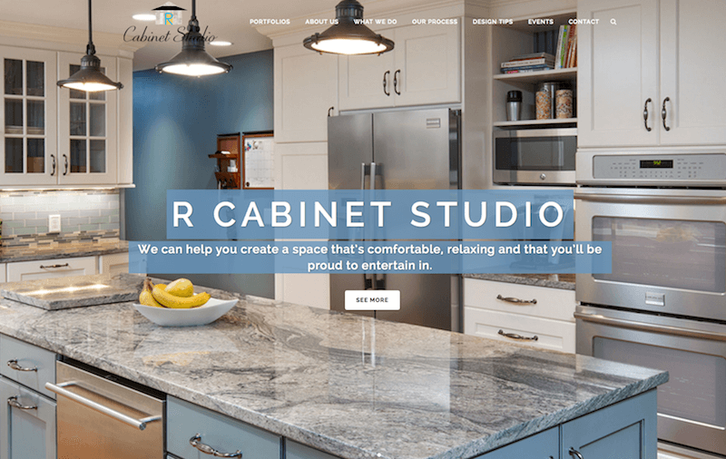 r cabinet studio - custom cabinets - shazzam media company
